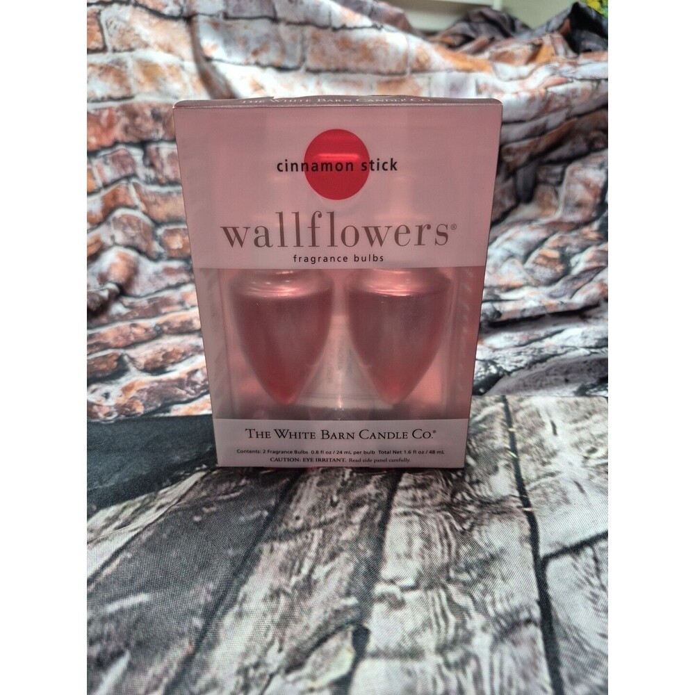 The White Barn Candle Co. Wallflowers Fragrance Bulbs Cinnamon Stick (2) NEW